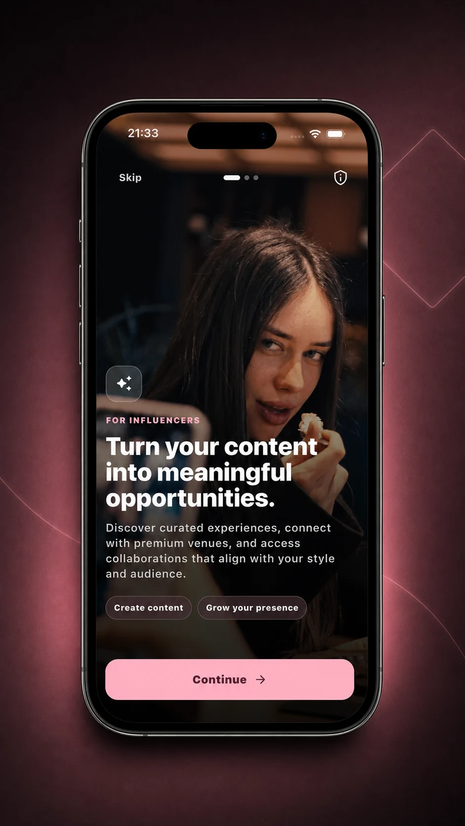 Privilege App screenshot