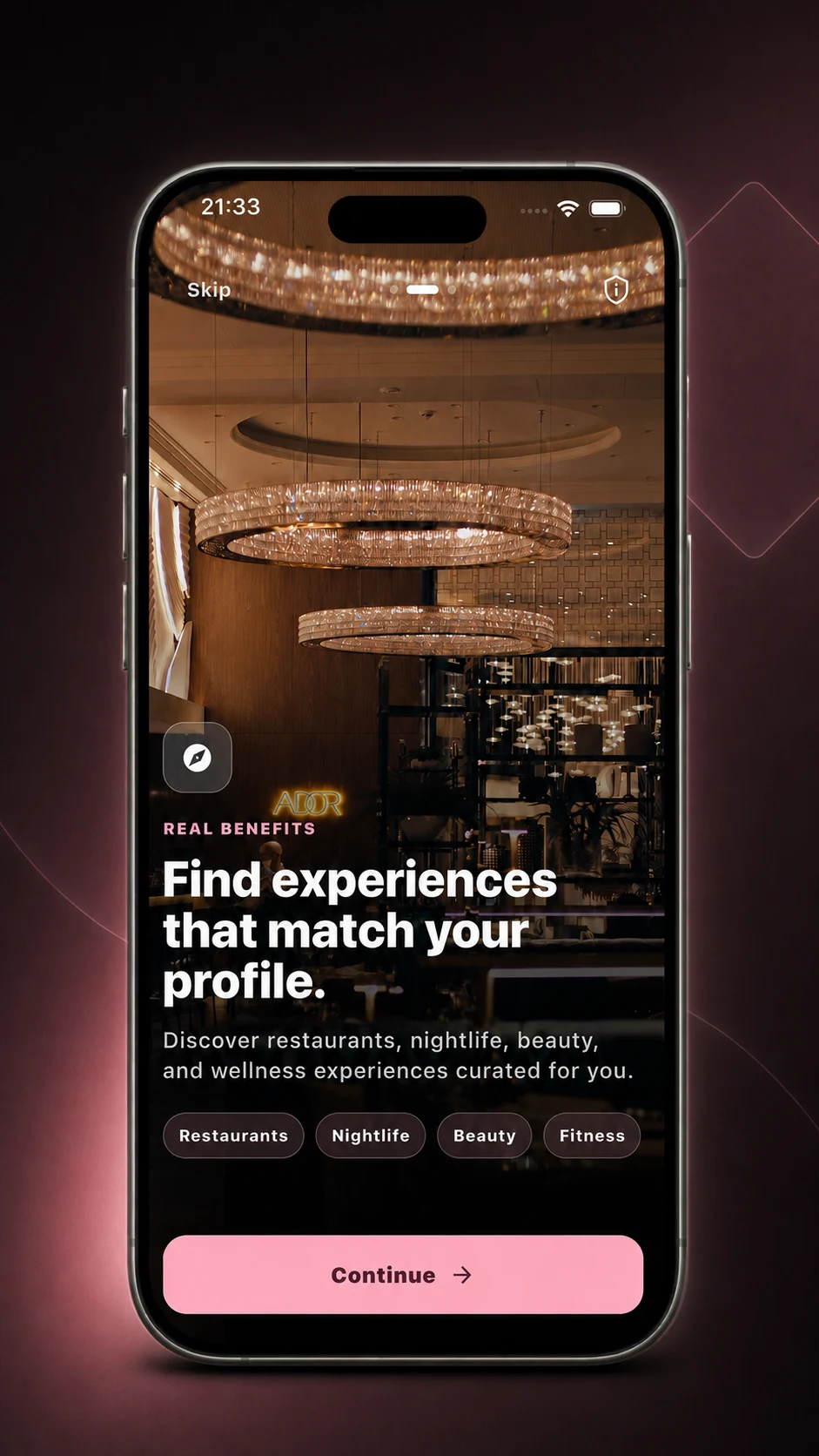 Privilege App screenshot