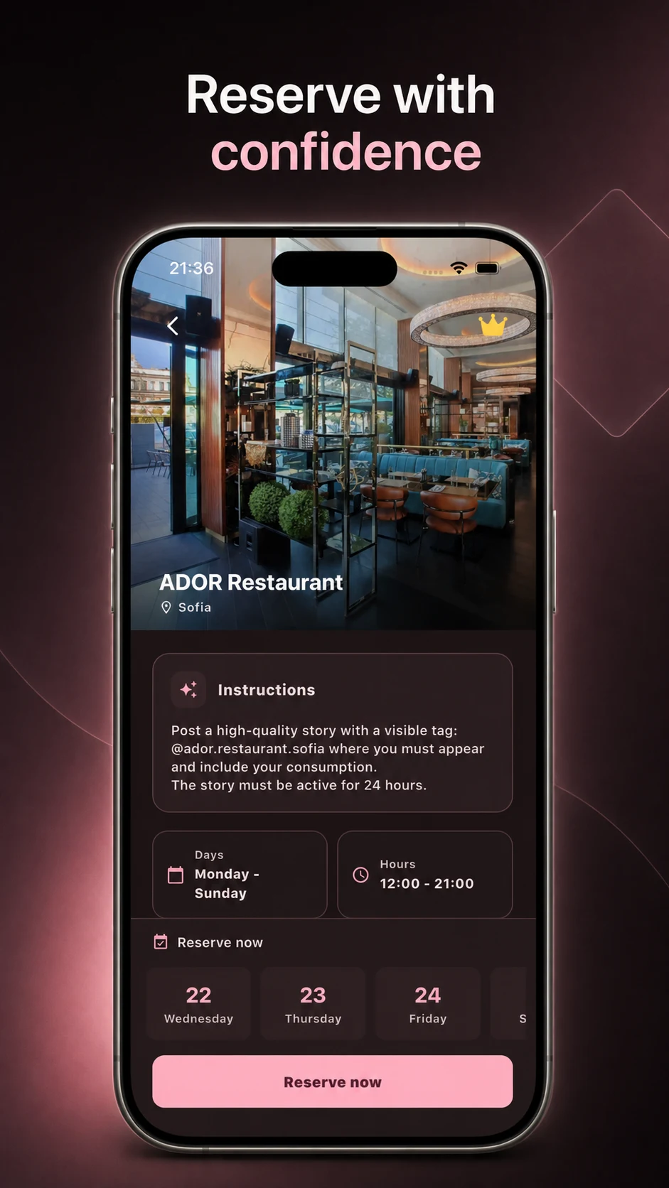 Privilege App screenshot